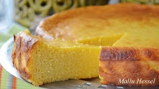 Bolo de milho de lata Fácil e rápido  Bolo de milho verde Bolo de milho cremoso  Mallu Hessel [upl. by Orlov]