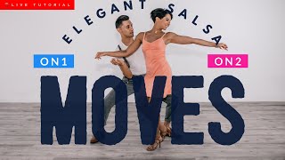 🔴 Elegant Salsa Moves [upl. by Ecyar81]