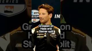 💬 Grosjean on HaasSteiner F1 SPLIT [upl. by Latisha684]