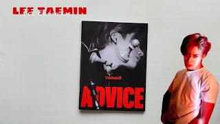 Unboxing Taemin  Advice [upl. by Kayle]