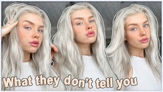 What you NEED to know before going PLATINUM blonde  WHAT THEY DONT TELL YOU  watch this before [upl. by Kermy]