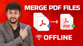 How to Merge PDF Files Offline  Easy Steps Using Systweak PDF Editor [upl. by Lirbij]