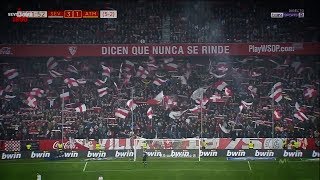 Himno Sevilla FC  Atlético de Madrid  Copa del Rey 2018 [upl. by Aicatsan112]