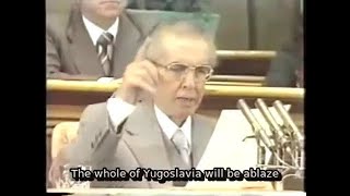 Enver Hoxha Speech 1982 [upl. by Anerhs]