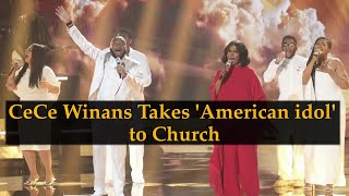 CeCe Winans Takes ‘American Idol’ to Church with Viral ‘Goodness of God’ Performance [upl. by Aettam]