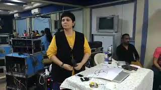 Falguni pathak Rehursals For Naveatri 2017  jode rejo raj  With 100 Artists [upl. by Anerec]