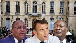 Urgent Alassane Ouattara declaré persona non grata a Paris Macron soppose a la demission de Ouatta [upl. by Imotas]