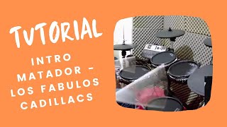 matador  Los fabulosos Cadillacs tutorial bateria [upl. by Naujd416]