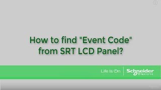 How to find Event Code from APC UPS SRT series from LCD display [upl. by Rafi]