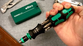 EDC Screwdriver Wera Kraftform Kompakt 26 and Wiha 14” Bit Selector [upl. by Fenny756]