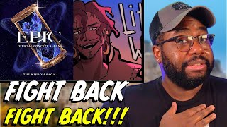 HE SAID YO MAMMA IS A  😭 Little Wolf  EPIC The Wisdom Saga Animatic  REACTION [upl. by Llemert]