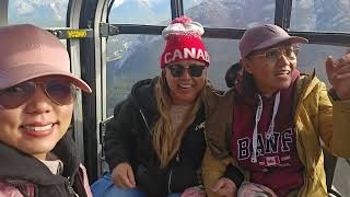 Banff Gondola with sibling and our very own Cousin Jen [upl. by Rothschild]