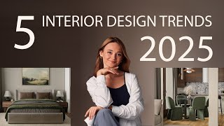 5 Interior Design Trends 2025 [upl. by Hannala]