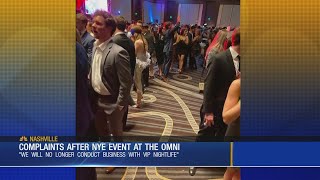 Hundreds of patrons say NYE party at Nashville hotel was disappointing [upl. by Tegirb]