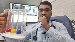 Pulmonary Rehabilitation with Triflow Exercise Chest Lungs Asthma Copd ILD Lungsukh [upl. by Valma679]