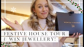 FESTIVE HOUSE TOUR  WIN £500 of JEWELLERY  Vlogmas Day 15  Fashion Mumblr [upl. by Phoebe65]