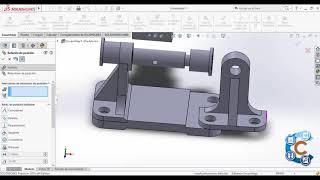 Curso SolidWorks Piezas y Ensamblaje Lección 6 [upl. by Wilsey804]