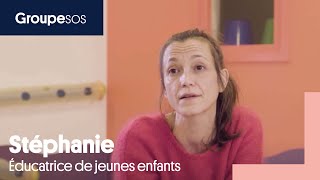 CES MÉTIERS ENGAGÉS  Stéphanie éducatrice de jeunes enfants [upl. by Naamann]