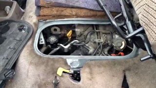 Toyota Previa Engine Location [upl. by Brawley721]