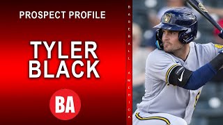 Tyler Black makes his Brewers debut  Prospect Profile [upl. by Ares]