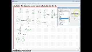 Démo  logiciel de dessin de circuits électriques électronique de puissance [upl. by Furr]