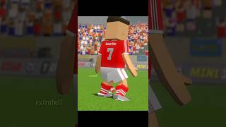 Ronaldo X Mini soccer star 😅 ronaldo cr7 viral football [upl. by Boyes]