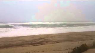 Storm pounds Wellfleet [upl. by Sarilda373]