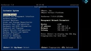 Xen server 7 Installation [upl. by Eidde12]