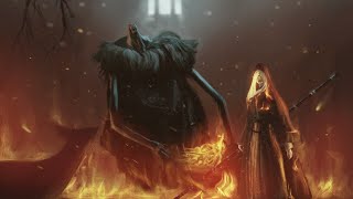 Dark Souls III OST  Sister Friede Blackflame Friede Phase 1 Extended [upl. by Yleen]