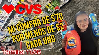 Mi compra de 70 en cvs por menos de 2 cada producto [upl. by Notxed927]