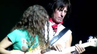 Jeff Beck and Tal Wilkenfeld in Montréal 2009 [upl. by Cronin]