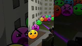 Gmod Geometry Dash Nextbot Chase garrydmod shorts [upl. by Roselle]