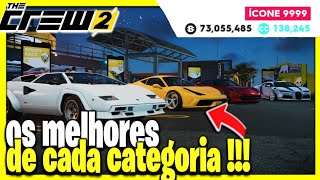 OS MELHORES VEICULOS DE CADA CATEGORIA NO THE CREW 2 2024 [upl. by Epner]