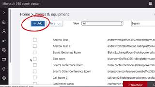 Creating meeting room calendars in Office 365 [upl. by Aitnyc]