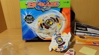 Beyblade White Gabriel G Hasbro Unboxing [upl. by Oratnek]