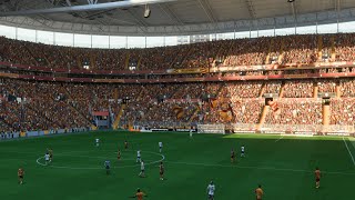 EA FC 25  Galatasaray 10 Fenerbahce  RAMS Park  PC Gameplay [upl. by Rohpotsirhc]