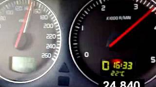 Volvo XC 90 Diesel 185 PS 060 0100 0160 kmh [upl. by Aneez]