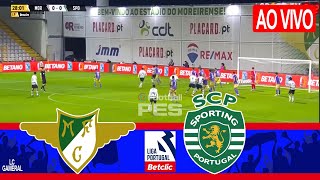 🔵MOREIRENSE VS SPORTING CP⚪AO VIVO COM IMAGENS ASSISTA AGORA⚽ LIGA PORTUGAL 2324 PCPS5 PES21 [upl. by Cissej31]