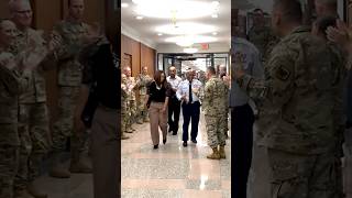 Join us in giving a round of applause to SEA Tony L Whitehead on his final day at the Pentagon [upl. by Annahsat]