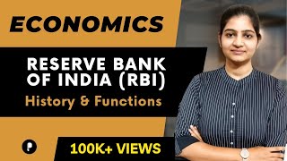 RBI  History amp Functions of Reserve Bank of India  Economics  SSC amp UPSC [upl. by Papotto]