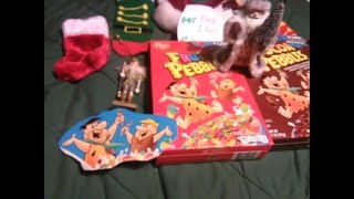 Natale con gli Antenati e Degrak Babbo Natale  Xmas Cocoa amp Fruity Pebbles Flintstones Christmas [upl. by Hilbert]