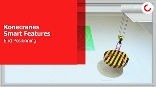 Konecranes Smart Features  End Positioning [upl. by Aleck425]