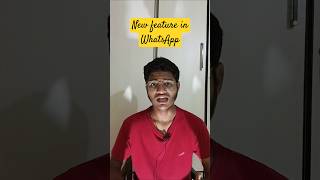 New feature in WhatsAppmentioning in status whatsappstatusvideo trending [upl. by Tnairb]