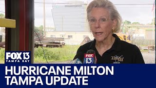 Tampa Mayor Jane Castor gives Hurricane Milton update [upl. by Liuqnoj501]