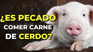 ¿ES PECADO COMER CARNE DE CERDO ¿QUÉ DICE LA BIBLIA [upl. by Ahsinyt]