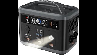 OSCAL Centrale Elettrica Portatile PowerMax 700 Batteria da 666Wh Uscita AC 220V700W 100W Tipo C [upl. by Vookles]