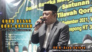 KHQ Asep Burhan Qori Nasional Desa Sukajaya Lembang [upl. by Eednarb]