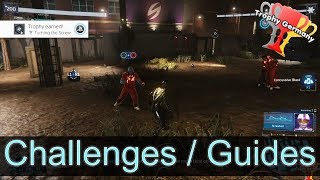 SpiderMan DLC CTNS Turf Wars All Screwball Challenges amp Guides Turning the Screw Trophy [upl. by Erodoeht640]