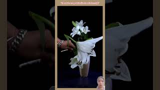 quotThe way to arrange white lilies in an Eastern stylequot flowerarrangement decor flowers lilies [upl. by Lenod]