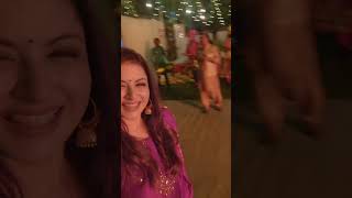 About last night Lohri Celebrations shorts bhagyashree happylohri lohri [upl. by Nalyad]